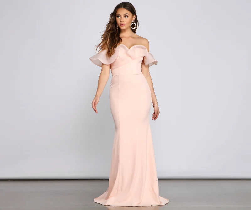 Weekend Low Prices Daphne Formal Ruffled Mermaid Dress