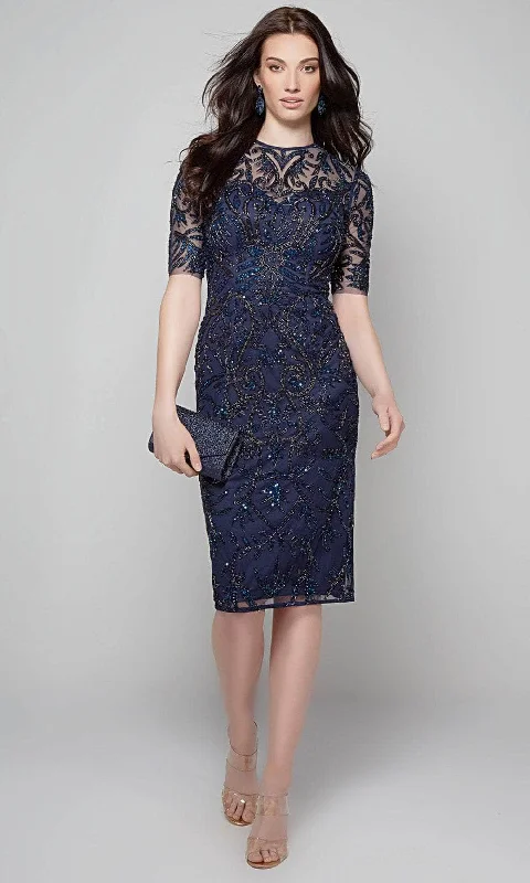 Shop Now and Save Alyce Paris 27583 - Beaded Illusion Jewel Formal Dress